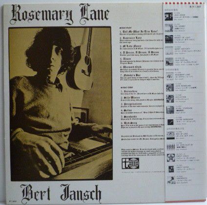 <em>Rosemary Lane</em> back cover