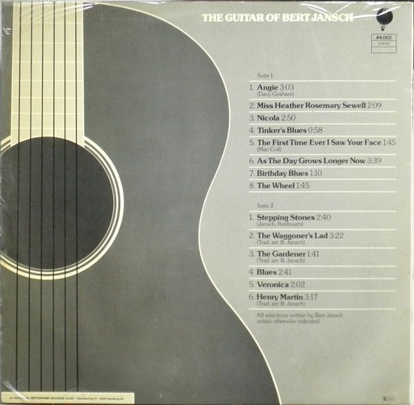 <em>The Guitar Of Bert Jansch</em> back cover