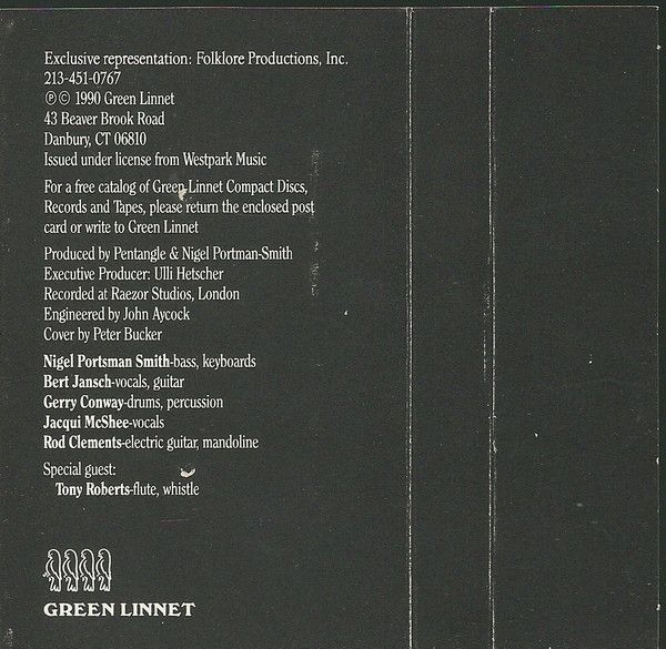 <em>So Early In The Spring</em> J-card back