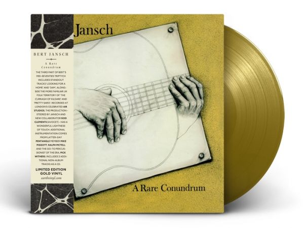 <em>A Rare Conundrum</em> cover with LP