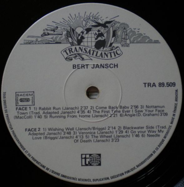 <em>Bert Jansch</em> (compilation) LP detail