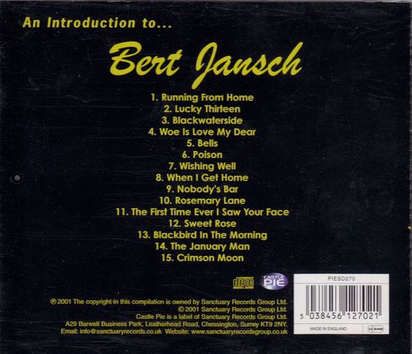 <em>An Introduction To...</em> back cover