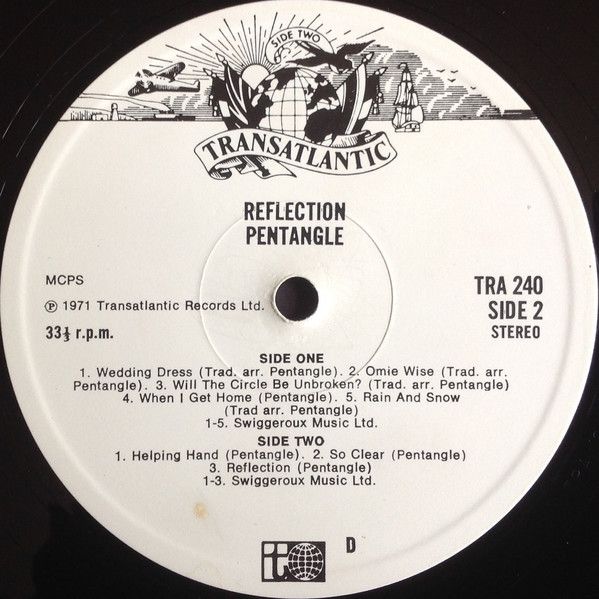 <em>Reflection</em> LP side 2