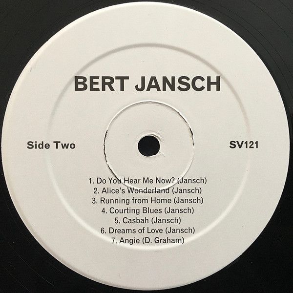 <em>Bert Jansch</em> LP side two