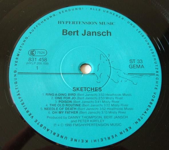 <em>Sketches</em> LP side 1