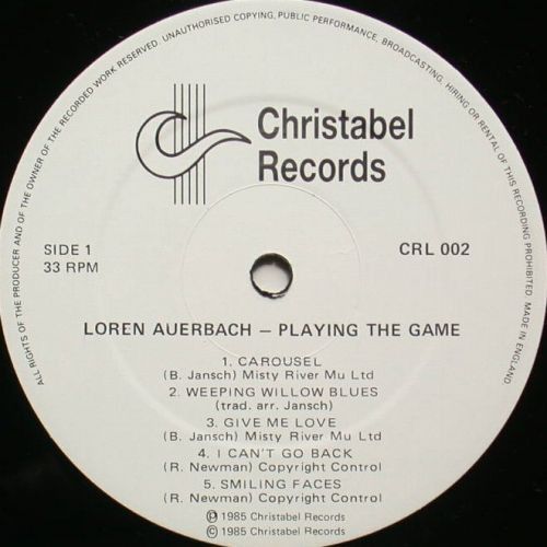 <em>Playing The Game</em> LP side 1