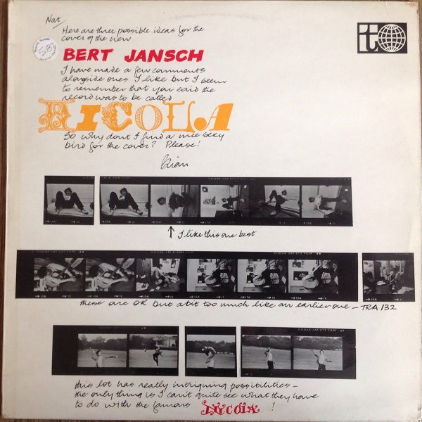 Bert Jansch | Records | Nicola cover
